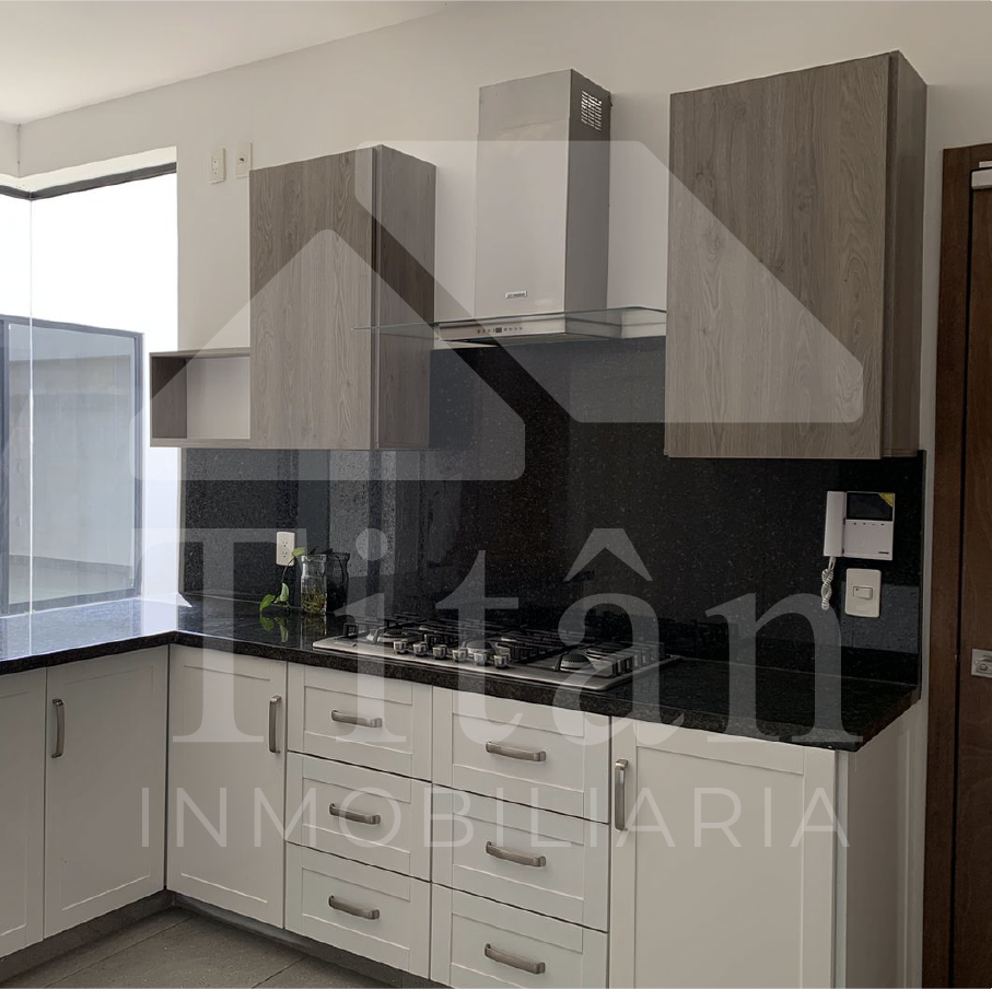 cocina con acabados de lujo